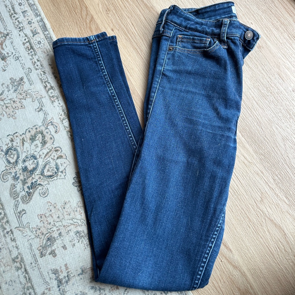Dark Blue Denim Jeans